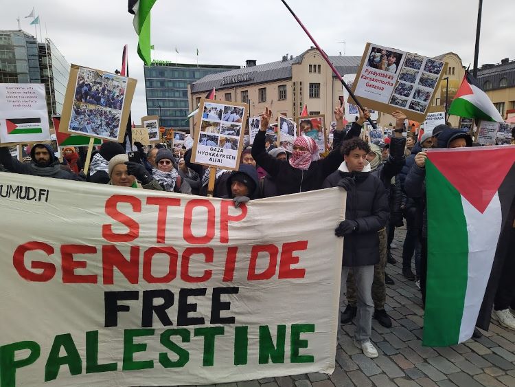 Kansanmurha Gazassa pysäytettävä – Suomen tuettava palestiinalaisia